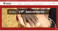 Desktop Screenshot of fundacionkirira.es